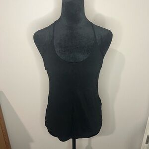 Black, Loose Fitting Tank Top
